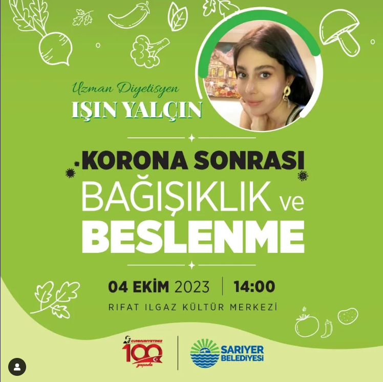Sarıyer Belediyesi -  Korona Sonrası Bağışıklık ve Beslenme
